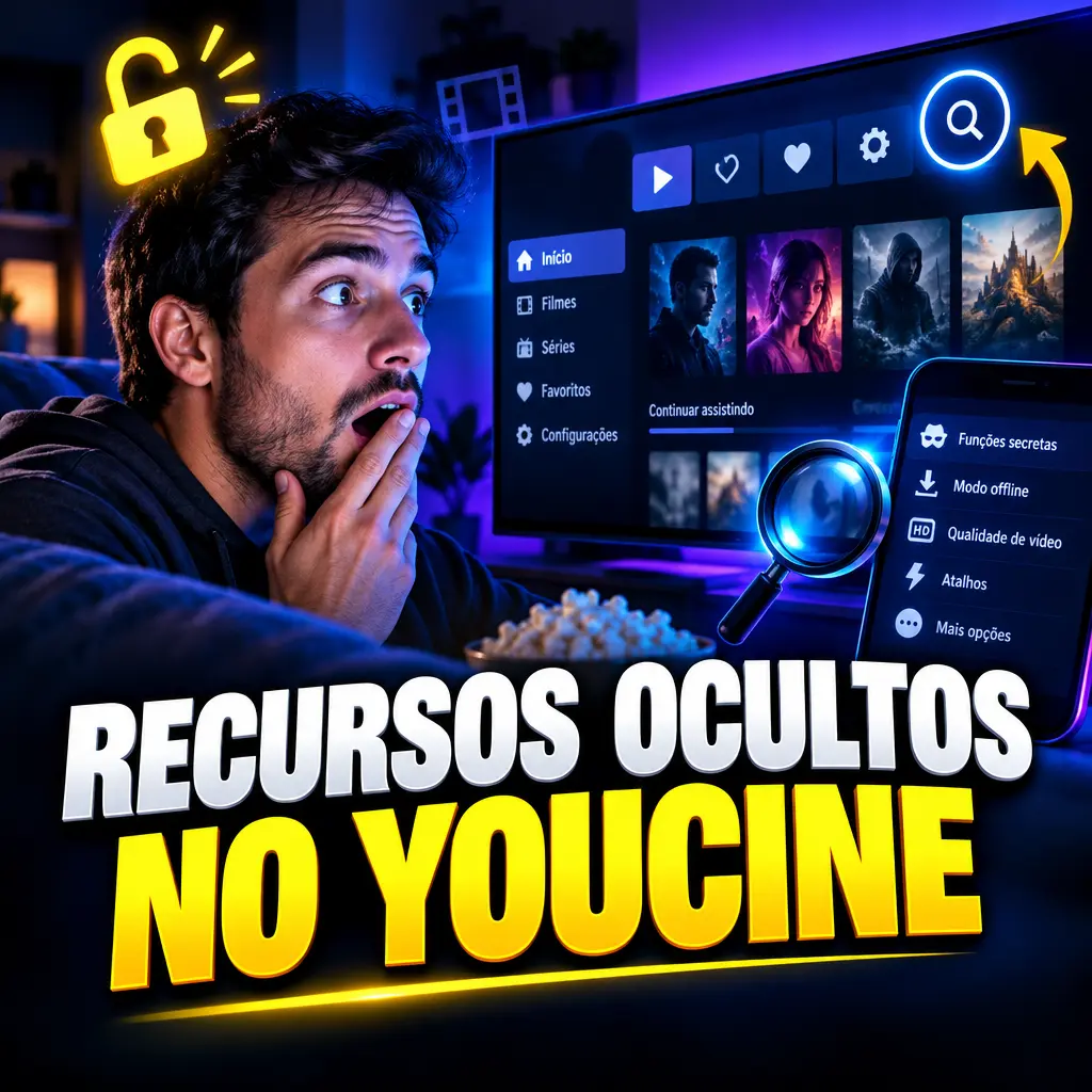 Recursos ocultos no YouCine que a maioria dos usuários deixa passar